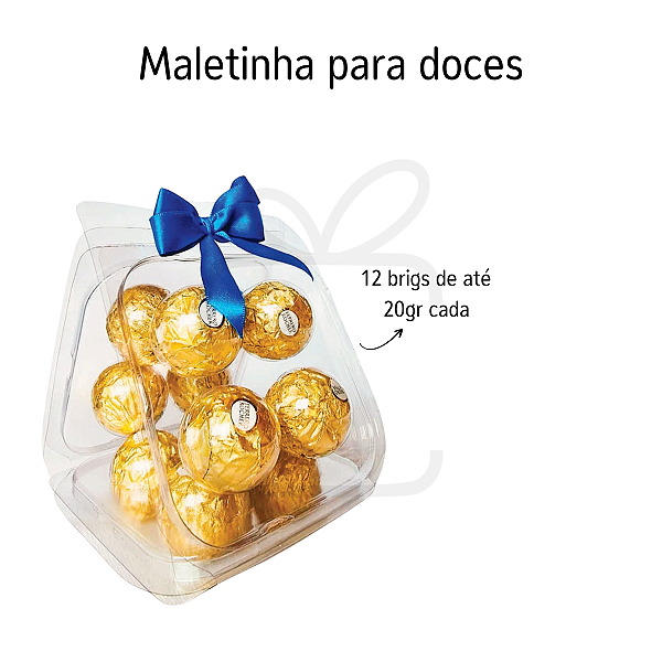 Maletinha para brigadeiros 12 cavidades - Flip Bag