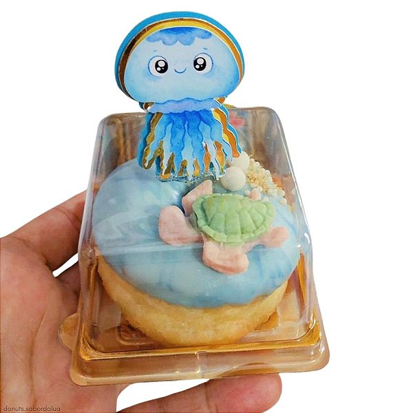 120un Embalagem para mini donuts - Mini Cake Box Quadrada