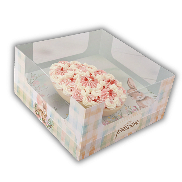 Caixa para Ovo de Colher 150g a 250g | Encantos