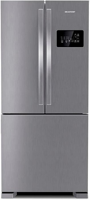 Geladeira Brastemp French Door Frost Free A+++ 554l Inox Bro85ak - 127v