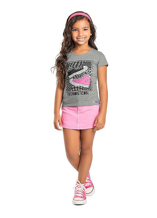 Cantinho Moda kids Blusa Infantil Menina Marlan Loja Cantinho
