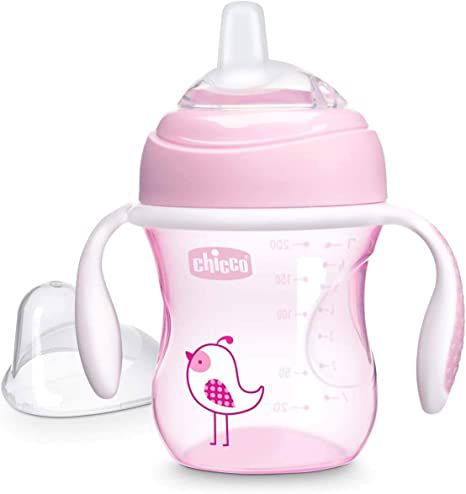 Copo Transição treinamento Cup 4+ Chicco  200ml Rosa