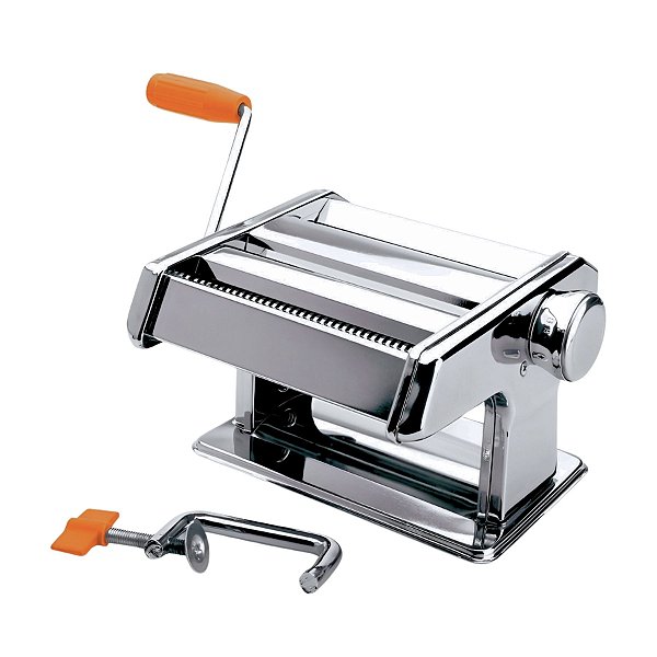 Máquina de Macarrão de Aço Inox Manual Para Massa Caseira