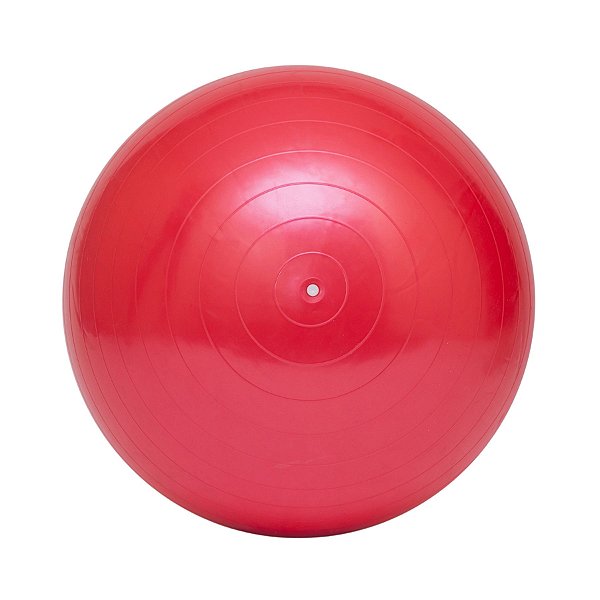 Bola Pilates Vermelho 65cm Dasshaus Anti-Estouro 200kg