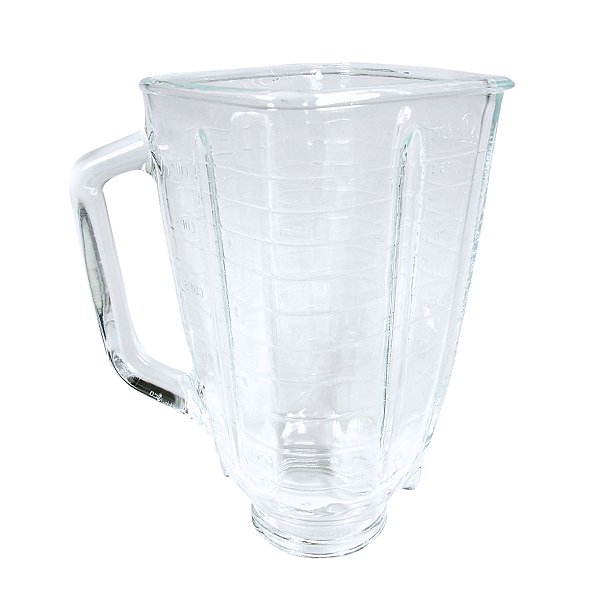 Copo Liquidificador Quadrado Compatível Oster Vidro 1,50L