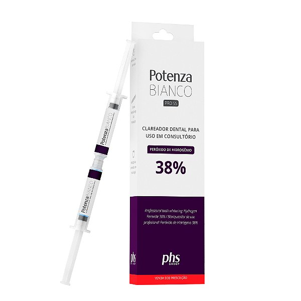 POTENZA BIANCO PRO SS 38% H₂O₂ – 1 Aplicação