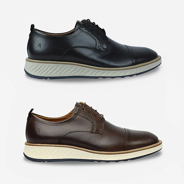 Sapato Authentic Shoes Oxford Derby C/Cadarço 384018