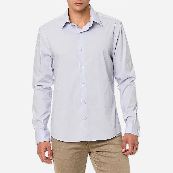 Camisa Social Calvin Klein Slim Fit Essential CKSM10 - Authentic Man -  Vendemos Estilo Para o Homem Moderno!