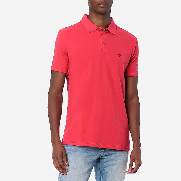 Camiseta Basica Calvin Klein Jeans Vermelho