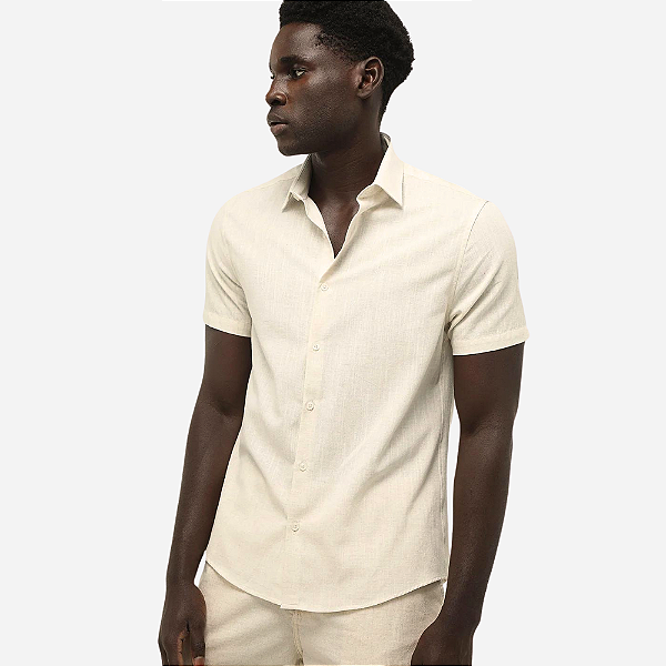 Camisa Manga Curta Calvin Klein Basica CK CM3PW0