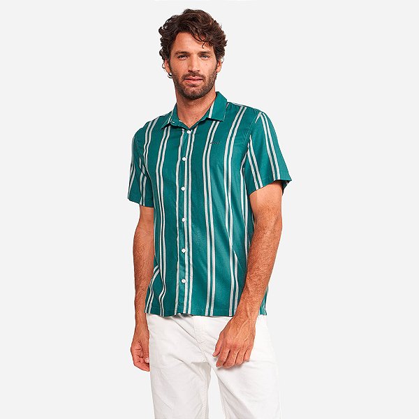 Camisa Colcci Estampado Relax Viscose