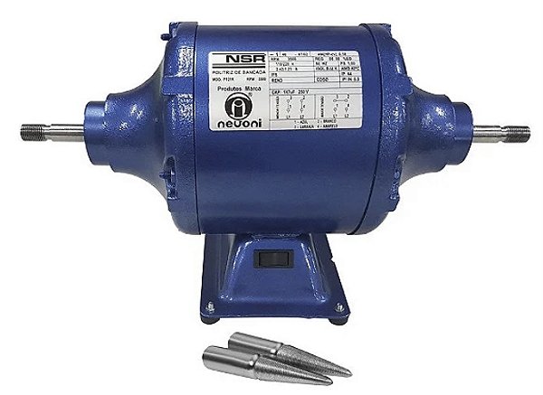 Politriz de bancada modelo P121R marca Nevoni