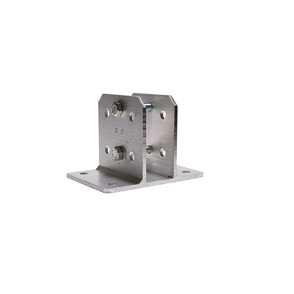 Suporte de Aluminio Para Haste Industrial 25mm com Parafuso