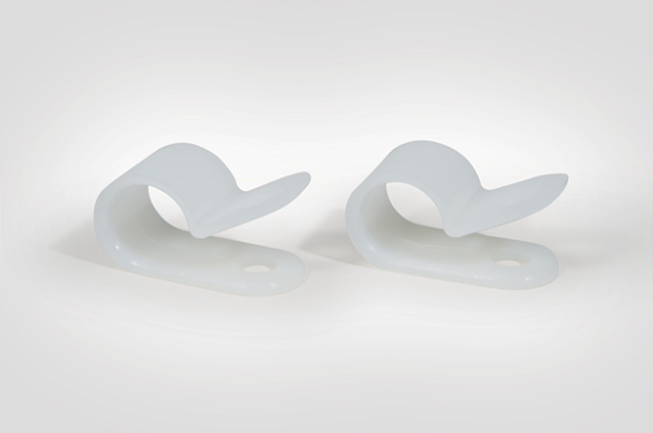 P-clip Fixação Nx3 211-00248 Branco Com 50 Unids