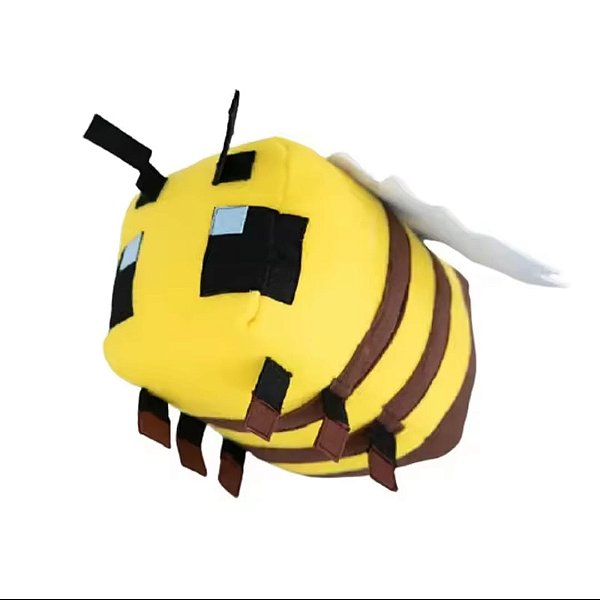 Pelúcia Minecraft Abelha 20 cm