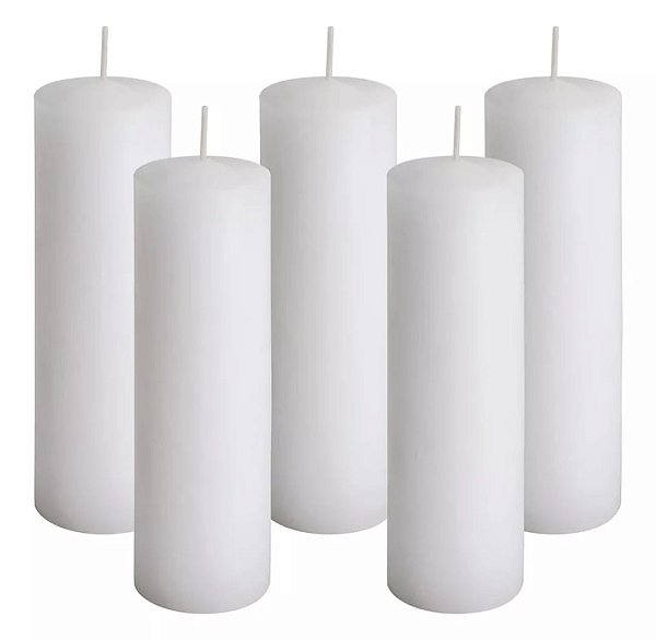 Velas 7 dias Branca 260g