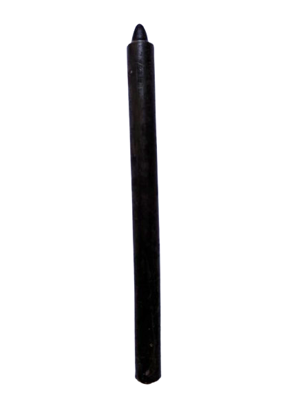 Velas palito 18 cm Preto c/ 8unid