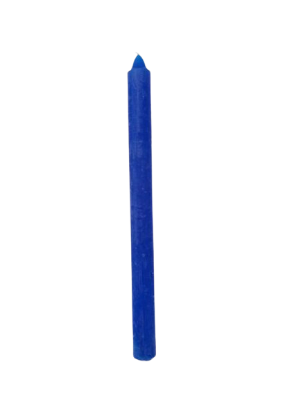 Velas palito 18 cm Azul c/ 8unid