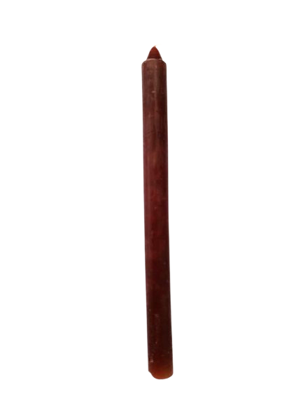 Velas palito 18 cm Marrom c/ 7unid