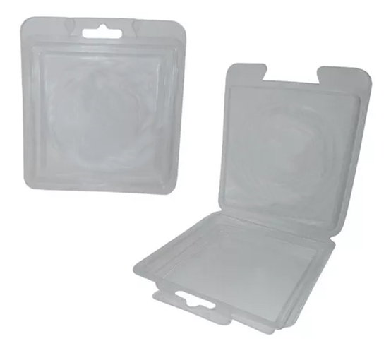 Embalagem Blister Ralo Pequeno 10cm X 10cm X 1,3cm 100 Un
