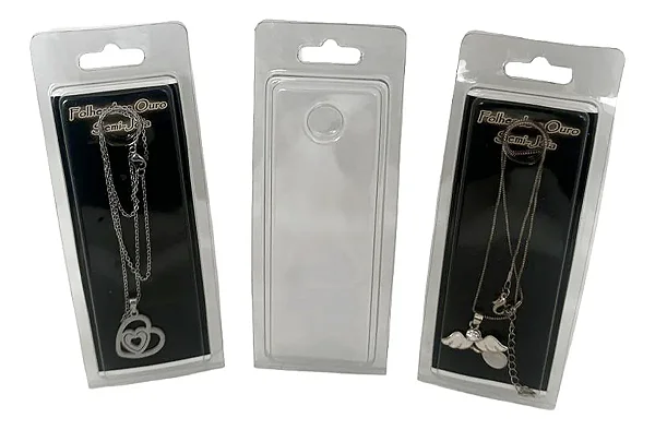 Kit 100un. Blister Articulado Proteção 14,3×5,7 Cm