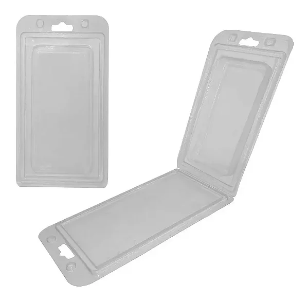 Embalagem Blister Medida Interna 16,5 X 8 X 2,5cm - 100 Unid