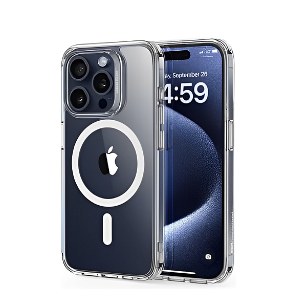 Capa Case Para iPhone 15 Pro Capinha Magnética Lisa