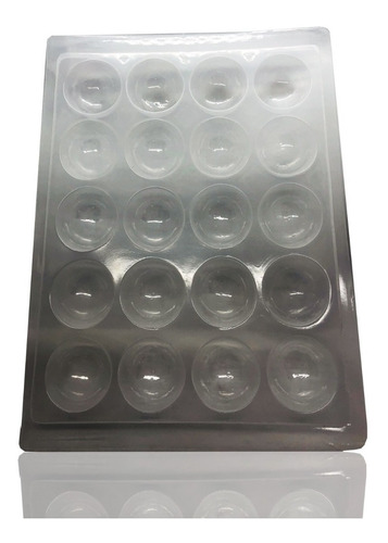 Forma Para Congelamento De Pão De Queijo 100 Gramas 16 Unid