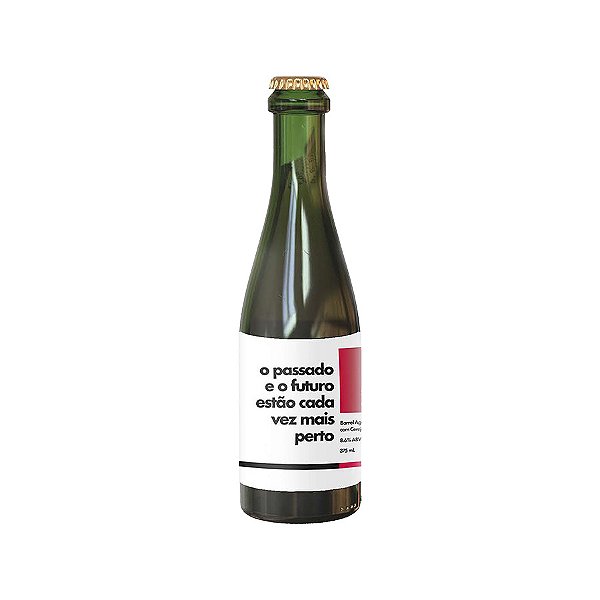 Captain Brew O Passado E O Futuro Estão Cada Vez Mais Perto Wild Ale Barrel Aged 375ml
