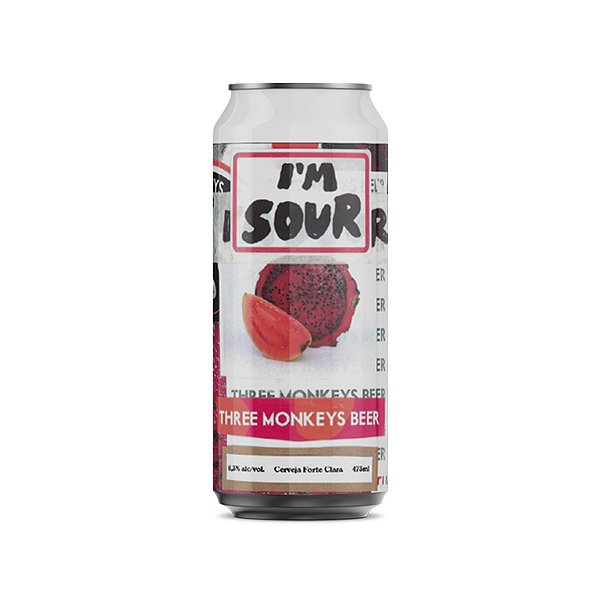 Three Monkeys I'm Sour Sour Ale 473ml