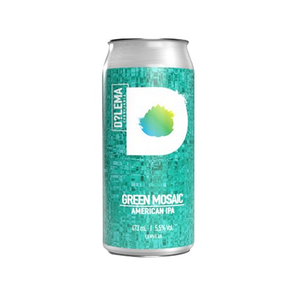 Dilema Green Mosaic West Coast IPA 473ml