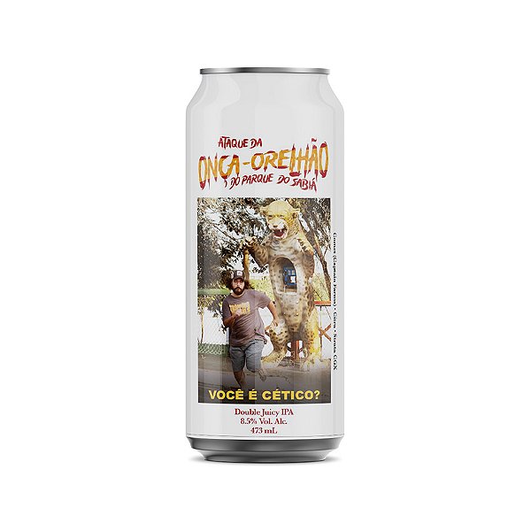 Captain Brew Ataque Da Onça-Orelhão Do Parque Do Sabiá Double NEIPA 473ml
