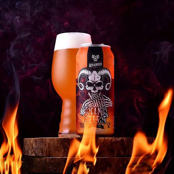 Demonho Tocando O Terror Double West Coast IPA 473ml
