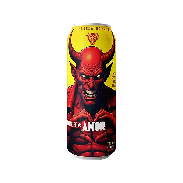 Demonho Demonho É Amor Double Oatmeal Stout 473ml