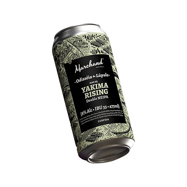 Marchand Odisseia Do Lúpulo Cap IV Yakima Rising Double NEIPA 473ml