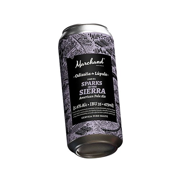Marchand Odisseia Do Lúpulo Cap II Sparks In The Sierra APA 473ml