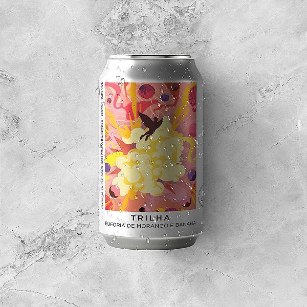 Trilha Euforia De Morango E Banana Triple Sour 350ml