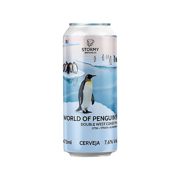 Stormy World Of Penguins Double West Coast IPA 473ml