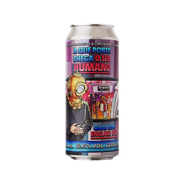 Escafandrista/Captain Brew A Que Ponto Chega O Ser Humano Quadruple NEIPA 473ml