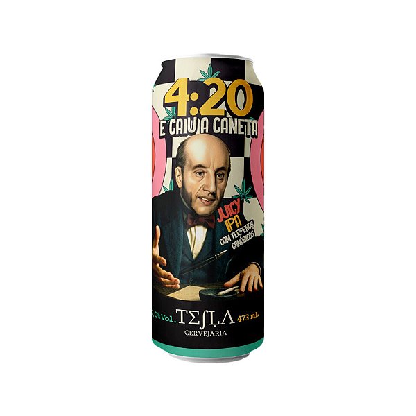Tesla 4:20 E Caiu A Caneta NEIPA 473ml