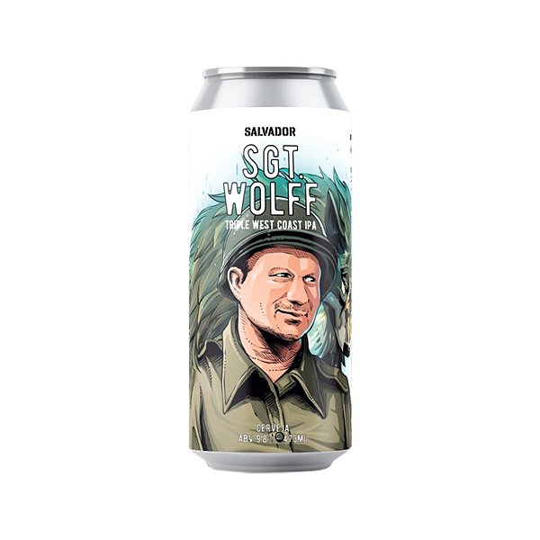 Salvador Sgt Wolff Triple West Coast IPA 473ml