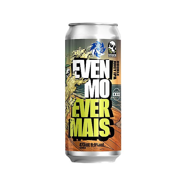 Everbrew Even Mo Ever Mais Double NEIPA 473ml