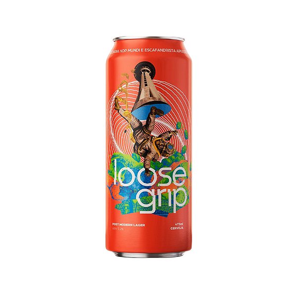 Escafandrista/Hop Mundi Loose Grip Modern Lager 473ml