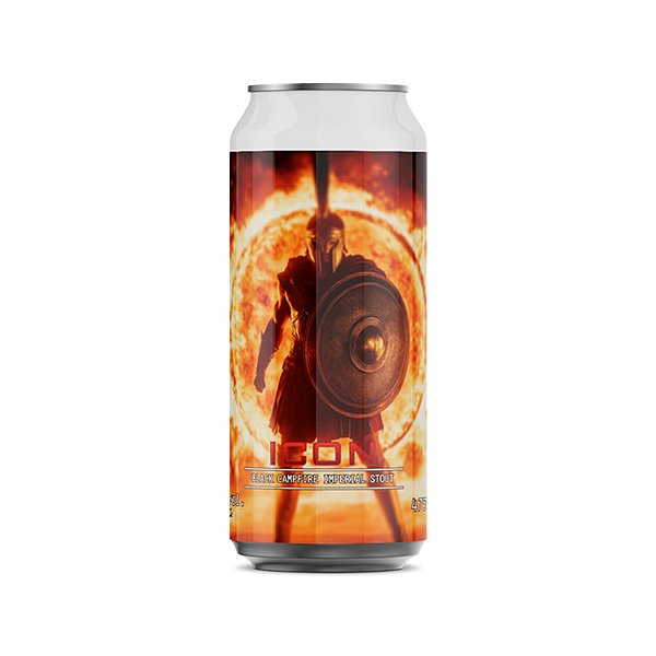 Spartacus Icon Black Campfire Imperial Stout 473ml