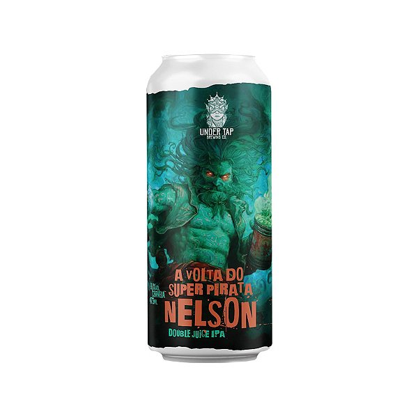 Under Tap A Volta Do Super Pirata Nelson Double NEIPA 473ml