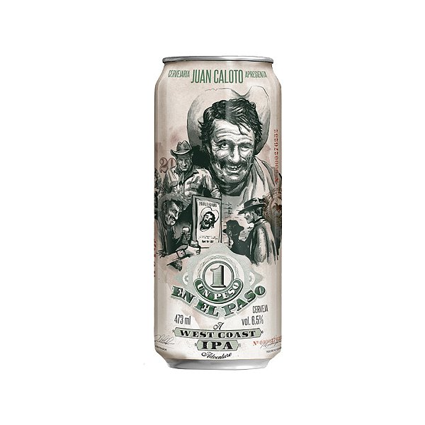 Juan Caloto Um Peso Em El Paso West Coast IPA 473ml
