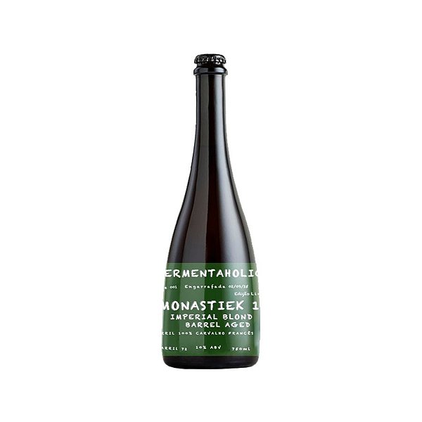 Fermentaholic Monastiek 10 Imperial Blonde Ale Barrel Aged 750ml