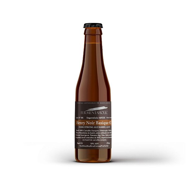 Fermentaholic Henry Noir Basique 2 Strong Ale Barrel Aged 375ml