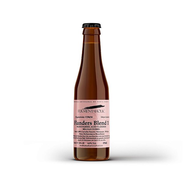 Fermentaholic Flanders Blend 1 Wild Ale Barrel Aged 375ml