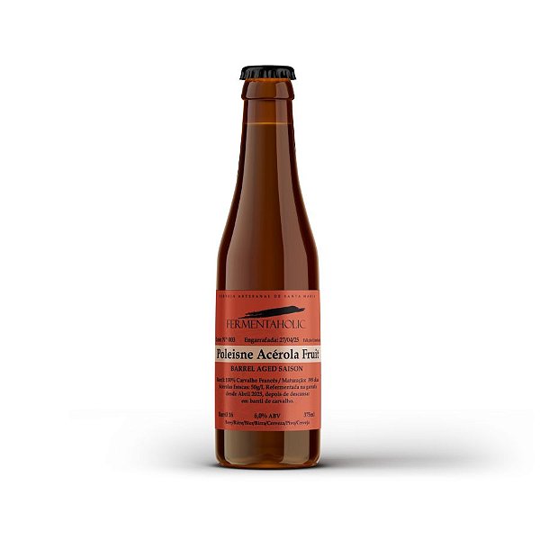 Fermentaholic Poleisne Acérola Fruit Saison Barrel Aged 375ml